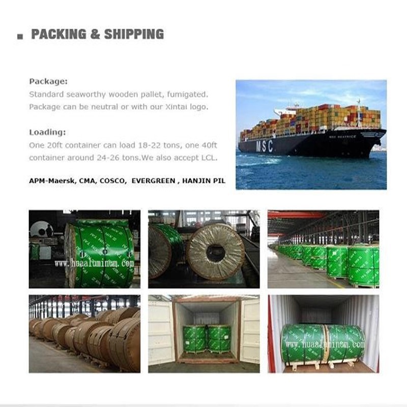 Durable Painted Aluminium Coil Package Durable Painted Aluminium Coil Package